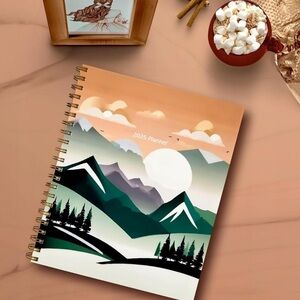 Mountain Landscape 2025 Planner Brand New